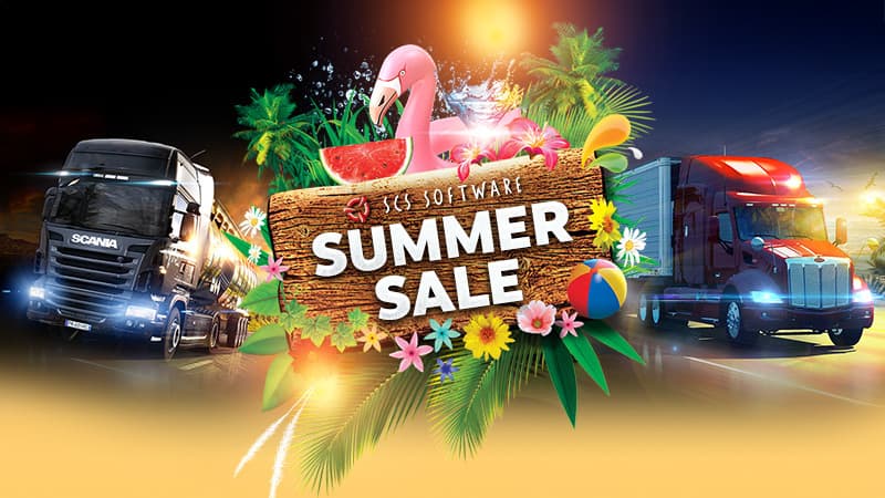 SCS Software Summer Sale 2026 sale artwork
