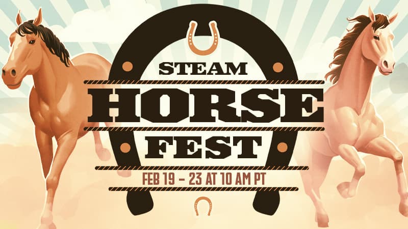 Steam Horse Fest 2026 sale artwork