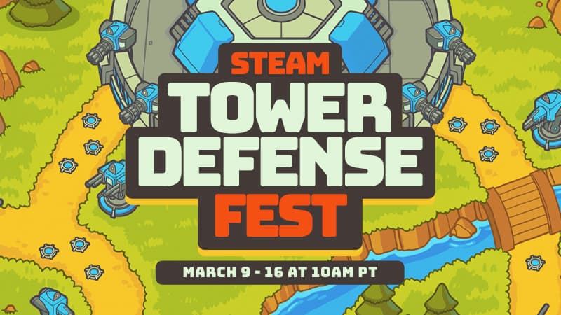 Steam Tower Defense Fest 2026 sale artwork
