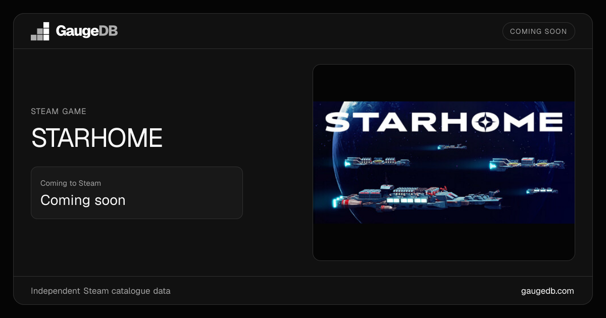STARHOME Release Date